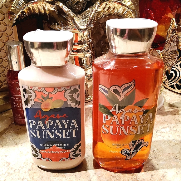 AGAVE PAPAYA SUNSET BODY WASH & LOTION SET - Picture 2 of 2